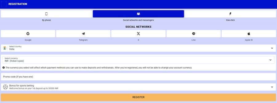 paripesa app login and registration