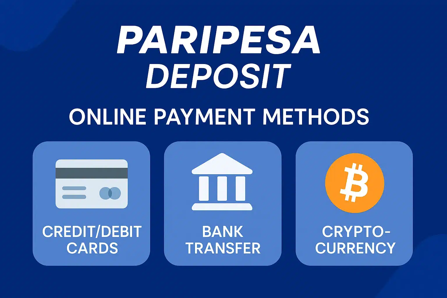 paripesa deposit