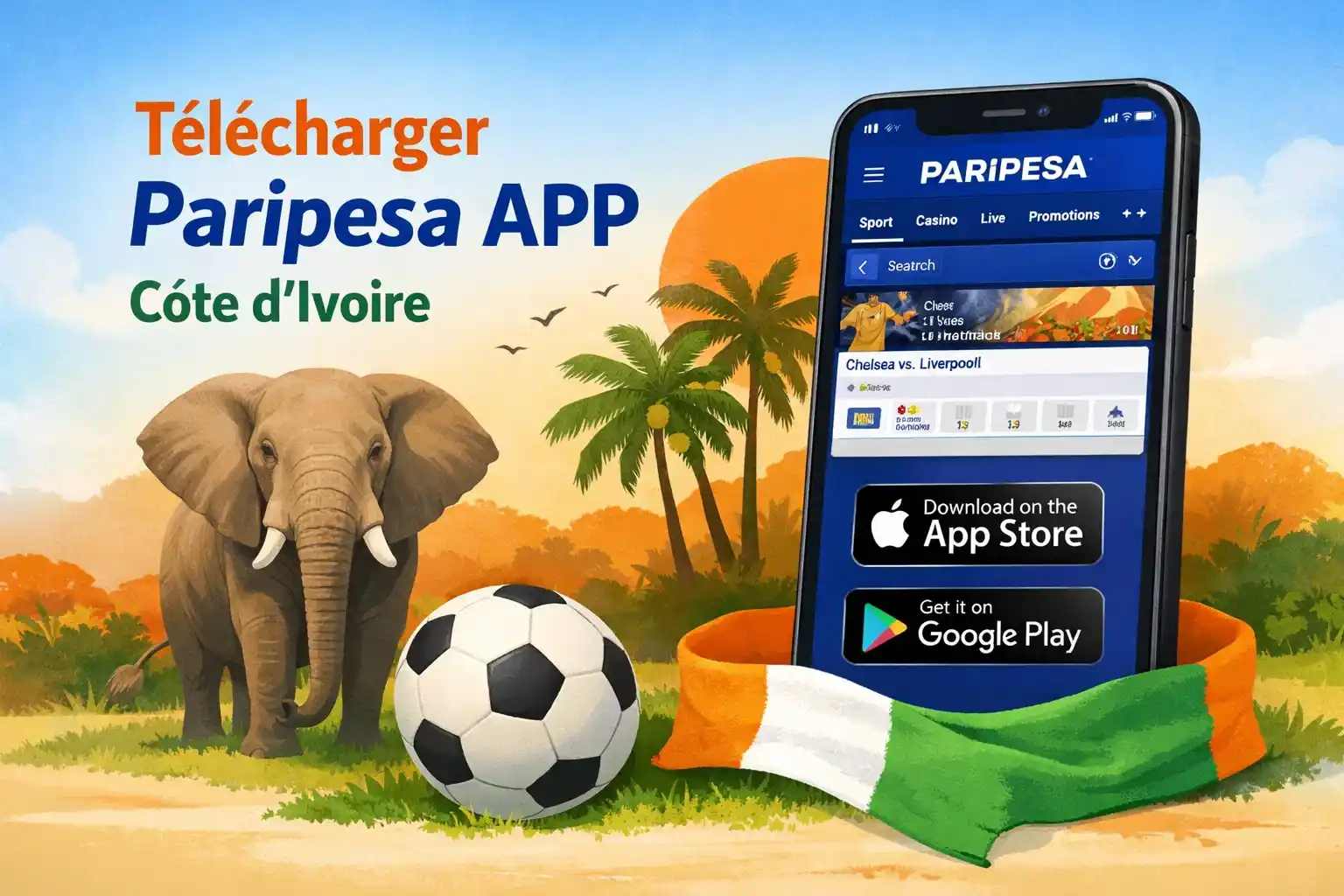télécharger paripesa pour android